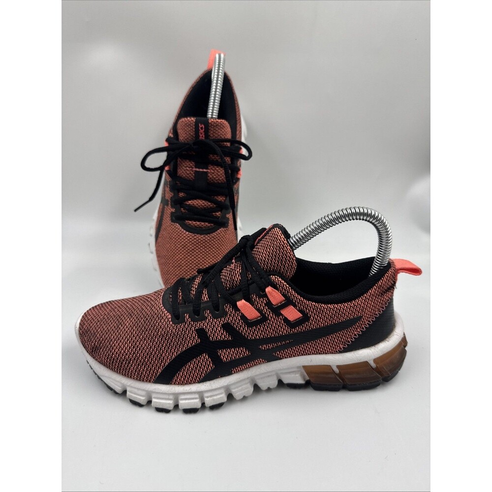 Women’s Asics Gel-Quantum 90 1022A120 Sun Coral/Black Athletic Sport Style Sz 6